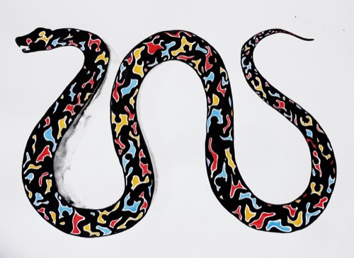 Plato's cave is a serpent.