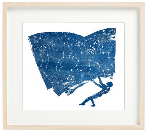 ASTROLOGO. Cyanotype.