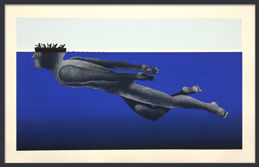 VOLUNTAS. Silkscreen/.