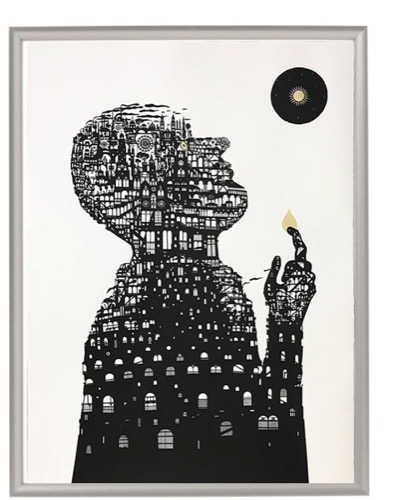 BABYLON. Screen print.