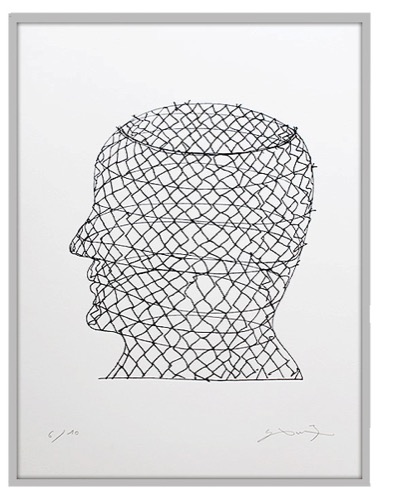 BORDER. Screen print.