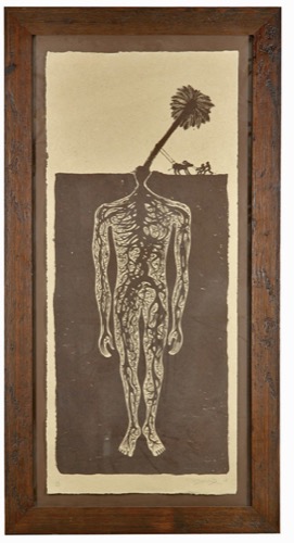 DEEPROOTED. Screen print.