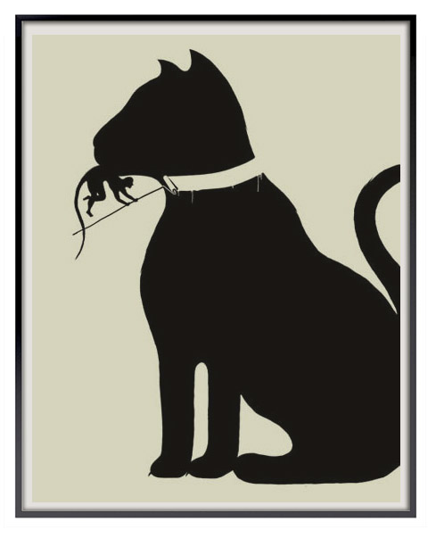 PET. One colour screenprint.