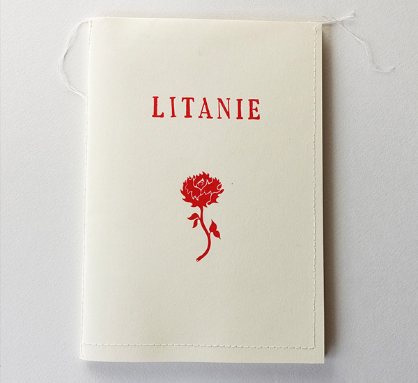LITANIE. Página interior.