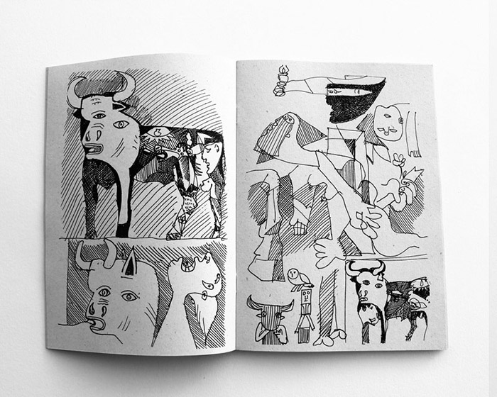 SKETCHES. Página interior.