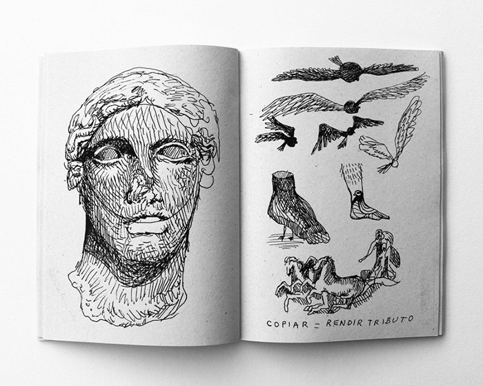 SKETCHES. Página interior.